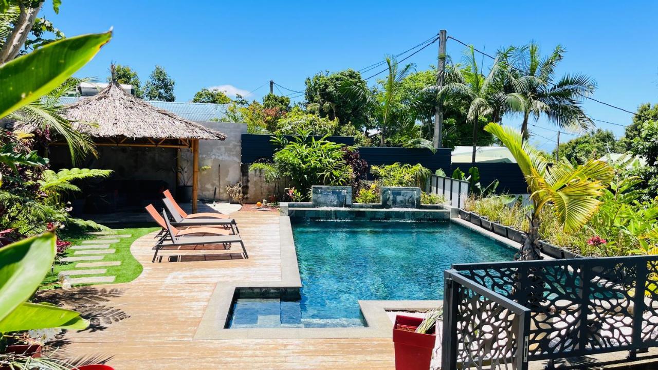 Le Clos D'Isis - Piscine Chauffee Le Tampon Exteriör bild